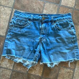 Stretchy Blue Jean Shorts (Jorts)